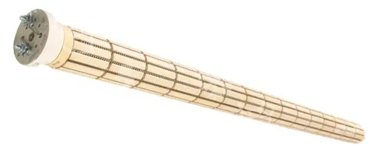 těleso topné 4000 W, 230 V, L=900 mm, 17 segmentů, keramické